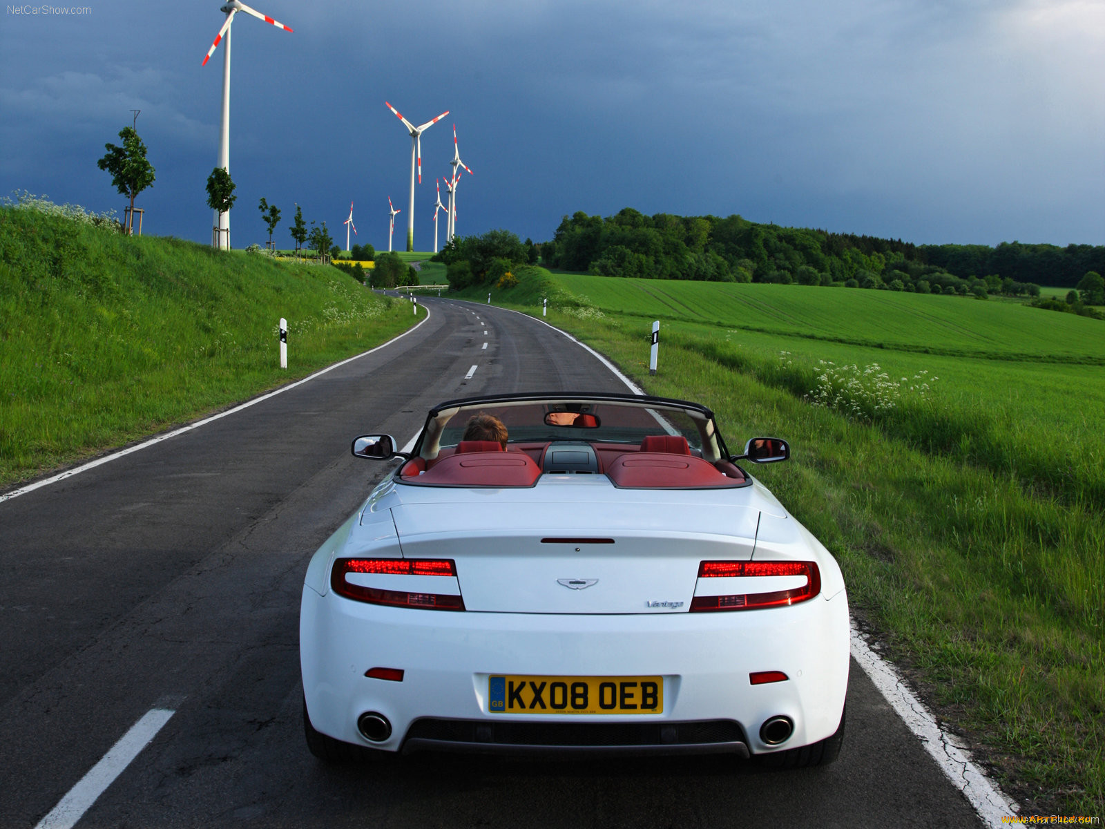 aston, martin, v8, vantage, roadster, 2009, 